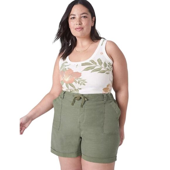 LANE BRYANT Fitted Scoop-Neck Rib Tank Top, Size 14/16 - NWT - Picture 8 of 9